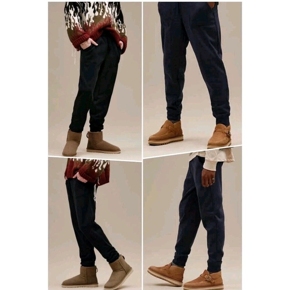UGG Mens Hank Joggers Pants Sleepwear Fleece XL (38-40)